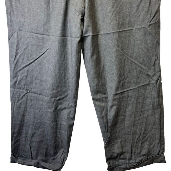 Ralph Lauren wool& cashmere dress slacks cuffed P 36 W x 32 green tag - Picture 6 of 13